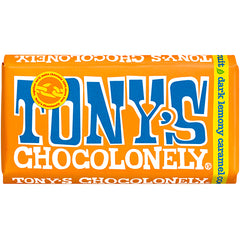 Tony's Chocolonely Dark Lemony Caramel Chocolate Bar