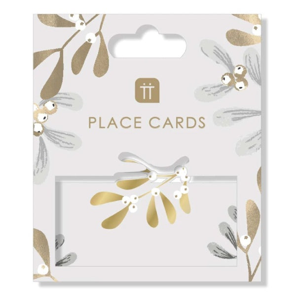 Botanical Mistletoe Placecards Pack of 12