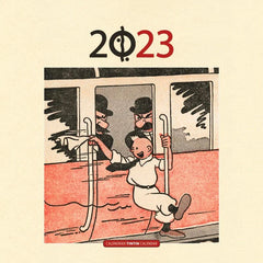 2023 Tintin Wall Calendar