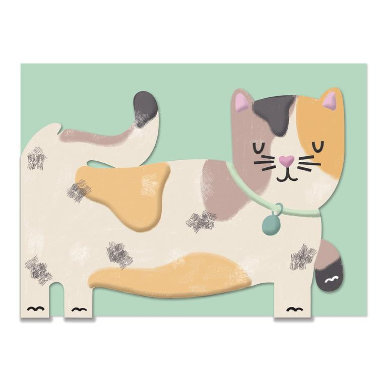 Tabby Cat Card