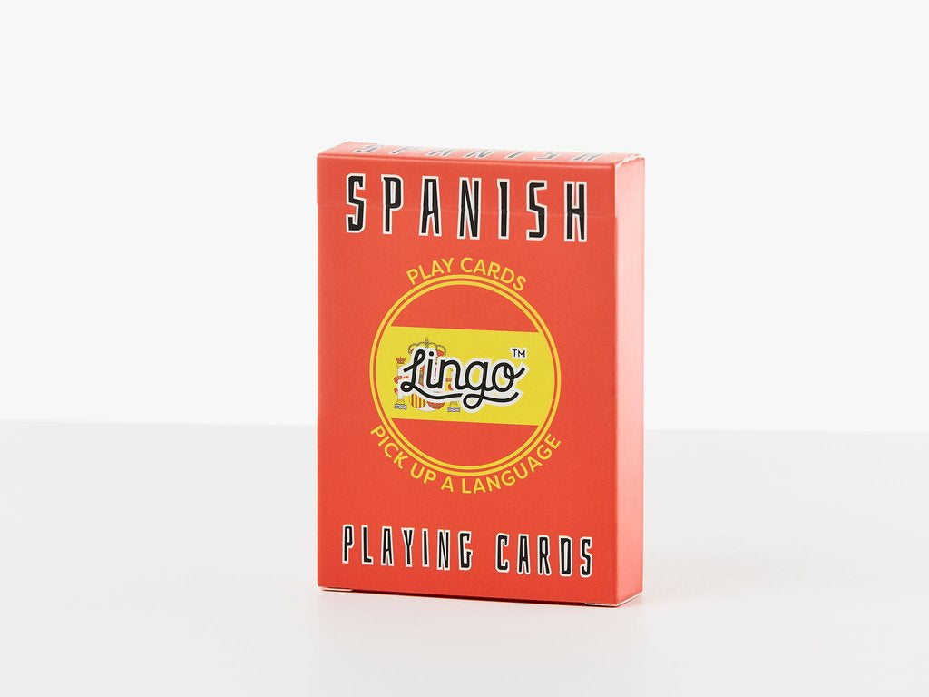 Lingo Spanish Playing Cards