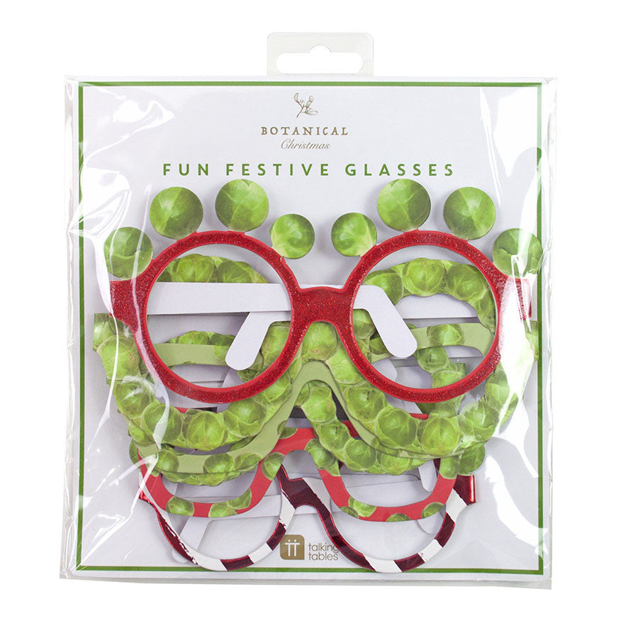 Christmas Sprout Glasses Pack of 6