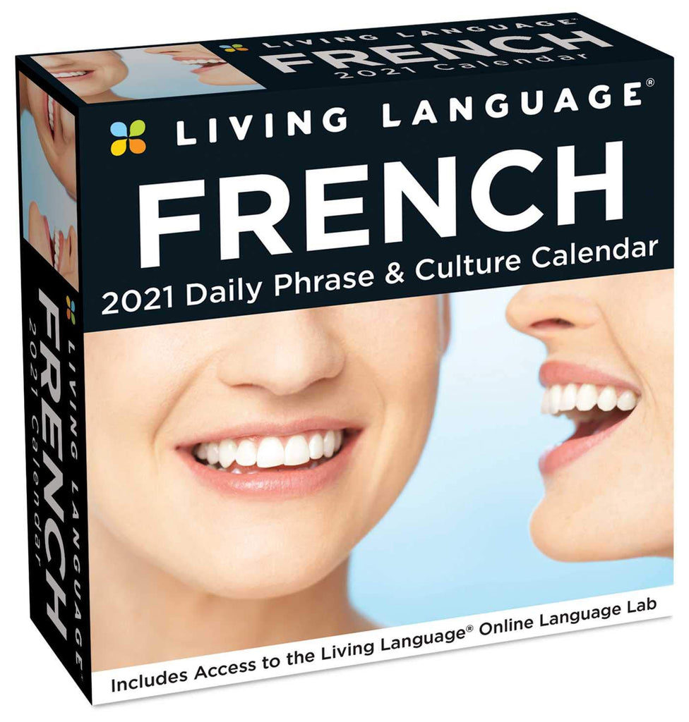 Learn French Boxed Calendar 2021