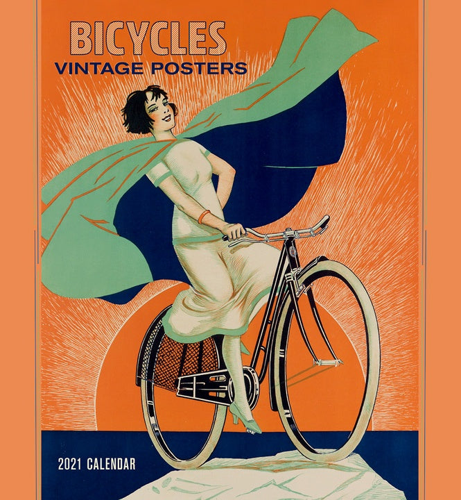 Bicycles: Vintage Posters 2021 Wall Calendar