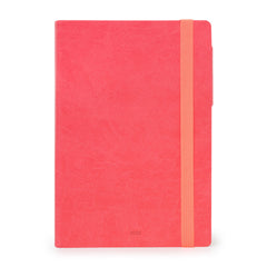 2022 Large Daily Diary 12 Month  - Neon Coral