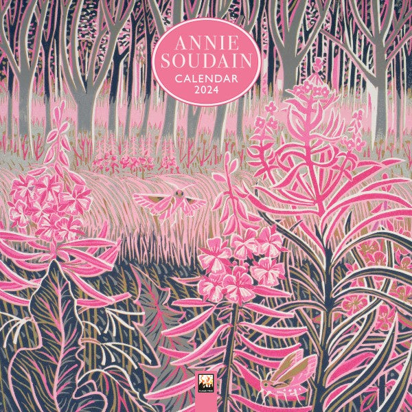 Annie Soudain 2024 Wall Calendar Paper Tiger