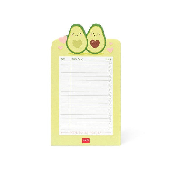 Avocado Checklist Notepad