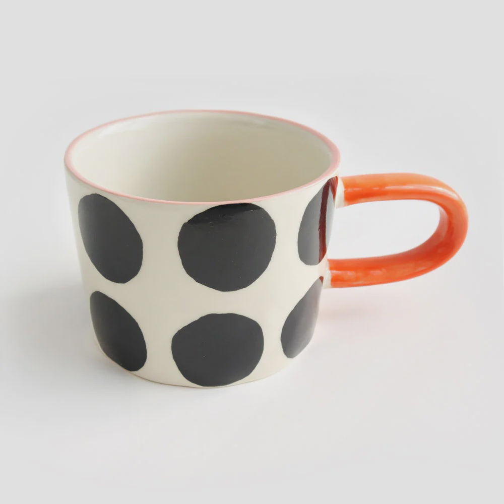 Mono Big Spot Ceramic Mug