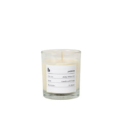 Jasmin Soy Wax Candle in Glass