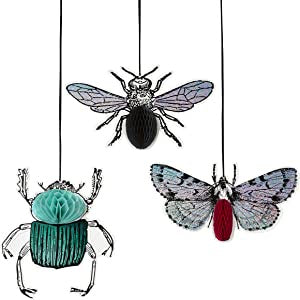 Honeycomb Bug Decorations