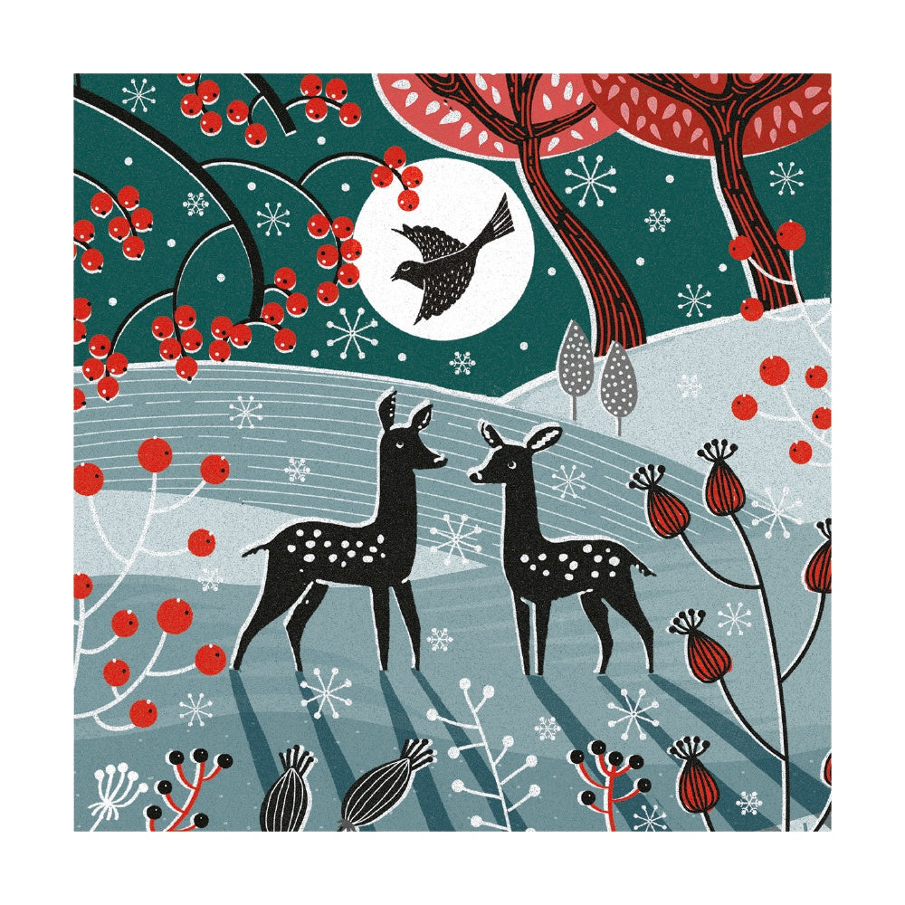 Woodland Winter Card Pack