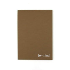 Organic Hazelnut Residue Medio Notepad