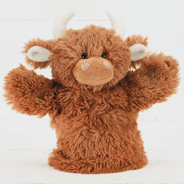 Highland Coo Hand Puppet