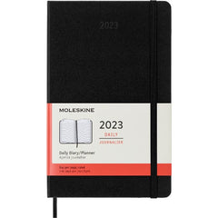 Moleskine 2023 Daily Planner Large Hardcover Black