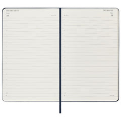 Moleskine 2023 Daily Planner Large Hardcover Sapphire Blue