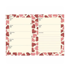 Emma Bridgewater Hearts 2023 A6 Diary