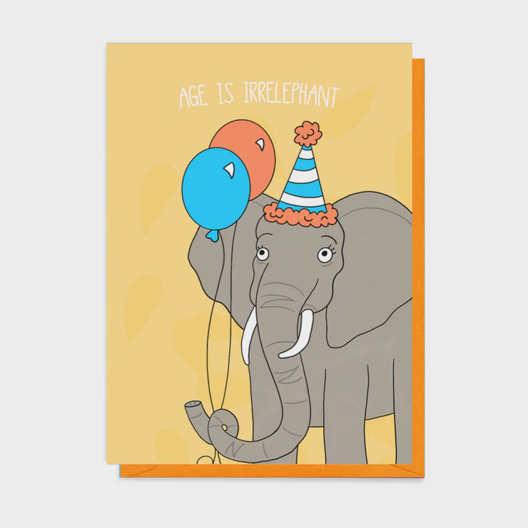 Age Is Irrelephant Card