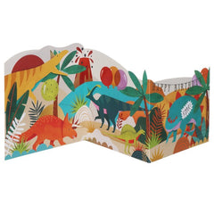 Fold Out Dinosaur Birthday Card