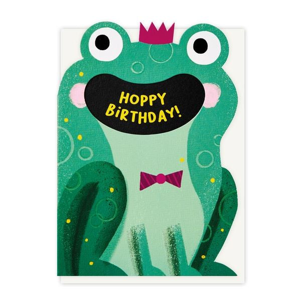 Hoppy Birthday Frog Birthday Card