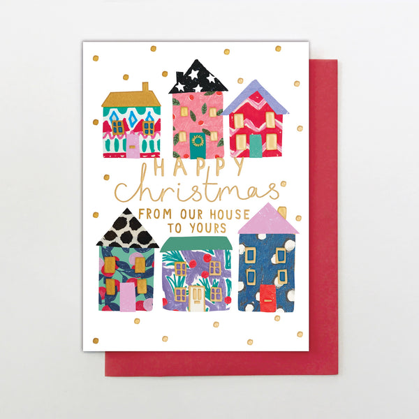 Christmas House on a Card | Paper Tiger