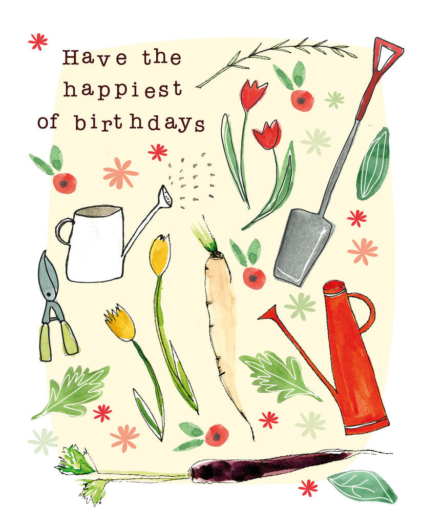 Happiest Birthday  Seed Card