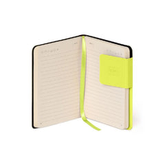 Small Lined Lime Green Notebook