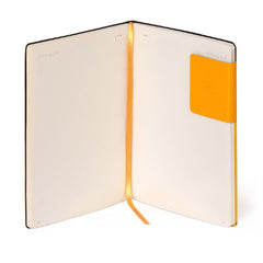 Large Plain Mango Notebook