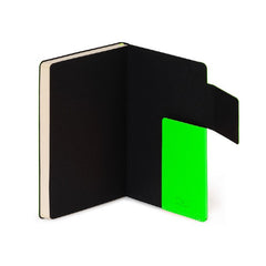 Medium Lined Neon Green Notebook