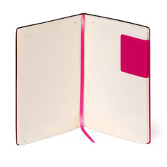 Large Plain Orchid Notebook