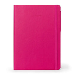 Large Plain Orchid Notebook