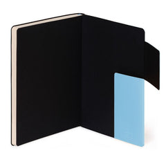 Large Plain Sky Blue Notebook