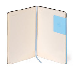 Large Plain Sky Blue Notebook