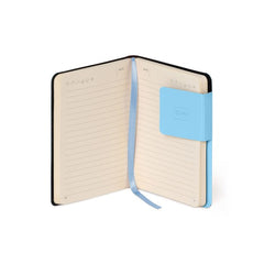 Small Lined Sky Blue Notebook