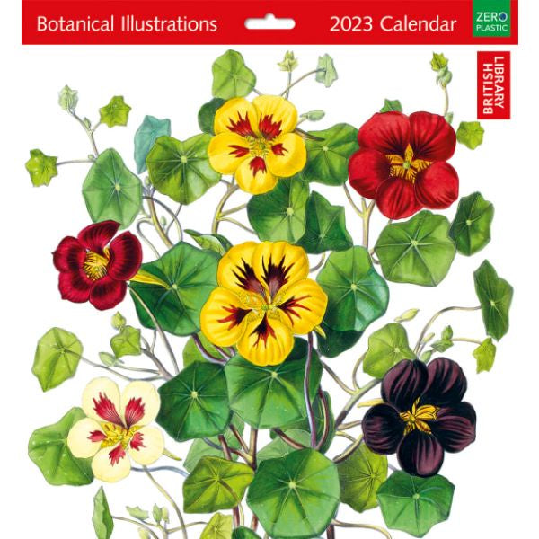 Botanical Illustrations 2023 Wall Calendar