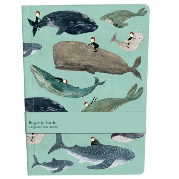 Whale Song Large Softback Journal