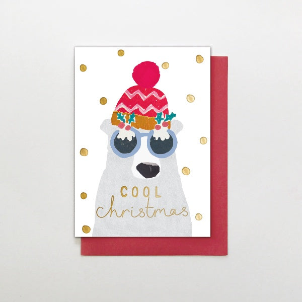 Cool Christmas Polar Bear Card