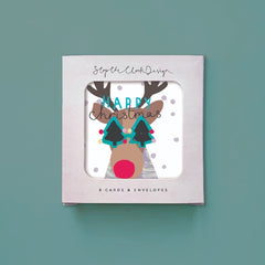 Christmas Reindeer Card Pack