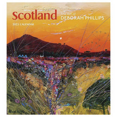 Scotland: Art of Deborah Phillips 2023 Wall Calendar