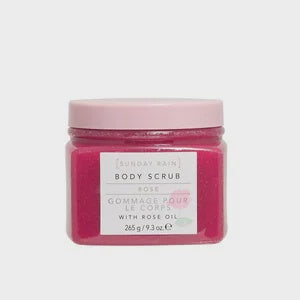 Sunday Rain Rose Body Scrub