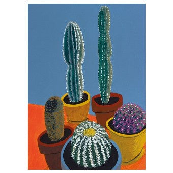 Sunlit Cactus Card