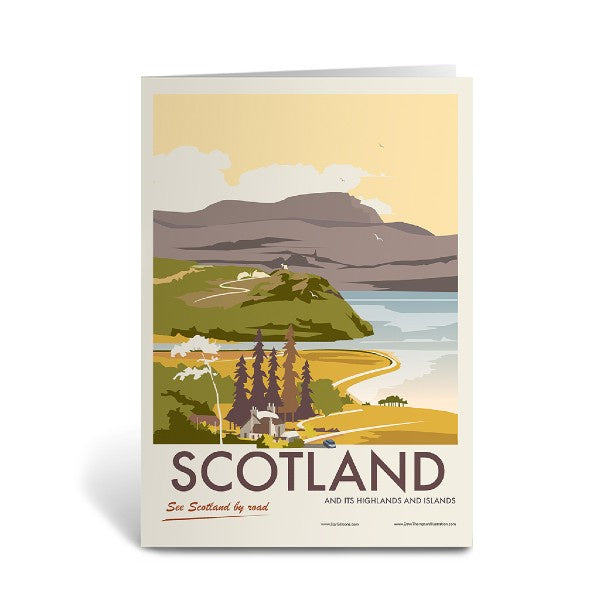 Scotland Highlands and Islands Card