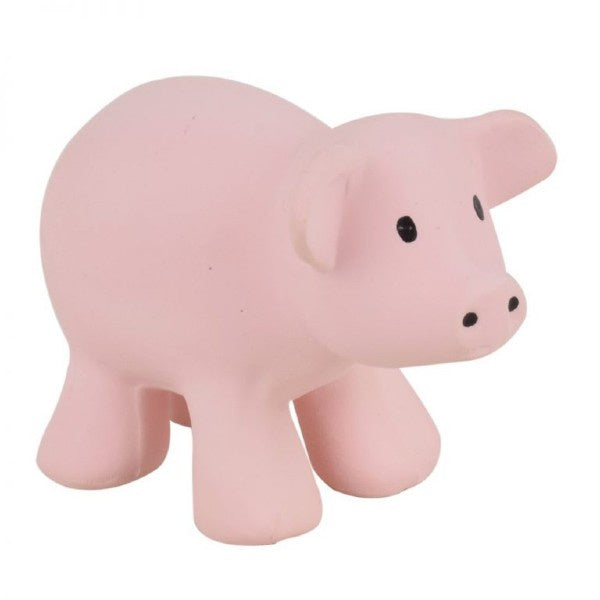 Pig Rubber Rattle and Bath Toy