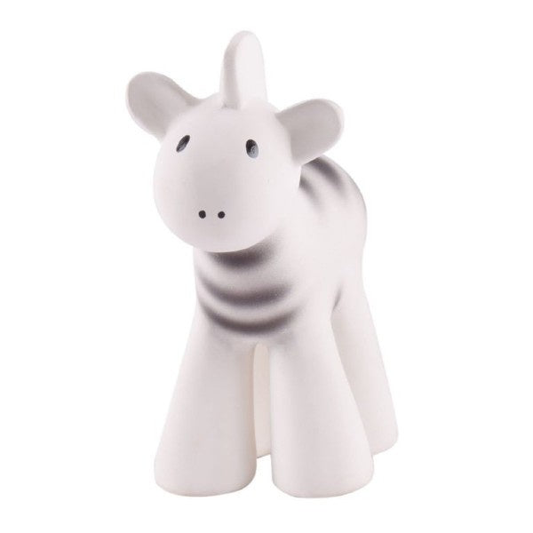 Zebra Rubber Rattle and Bath Toy