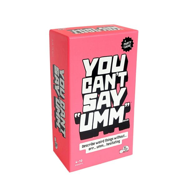 You Can't Say Umm Quiz Card Game | Paper Tiger