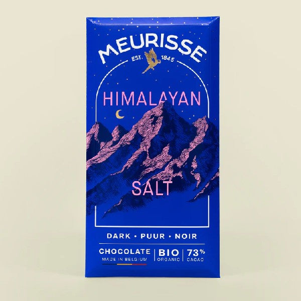 Organic Dark Chocolate with Himalayan Salt 100g