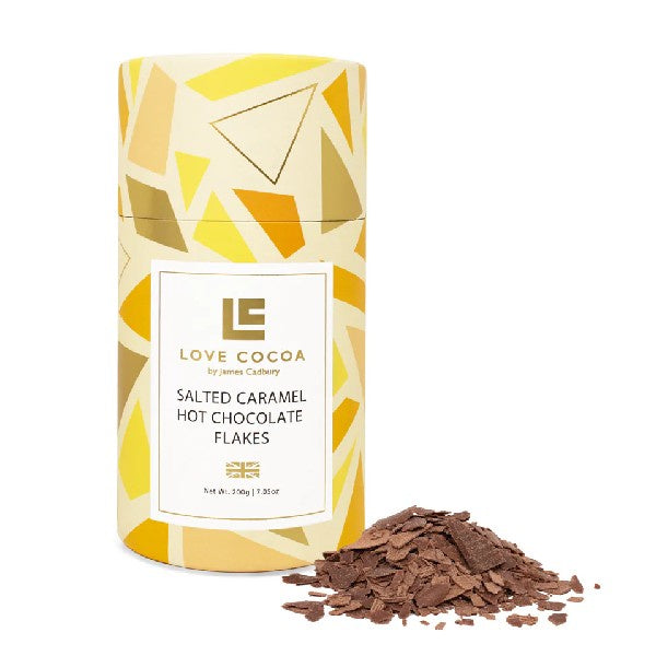 Salted Caramel Hot Chocolate Flakes 200g