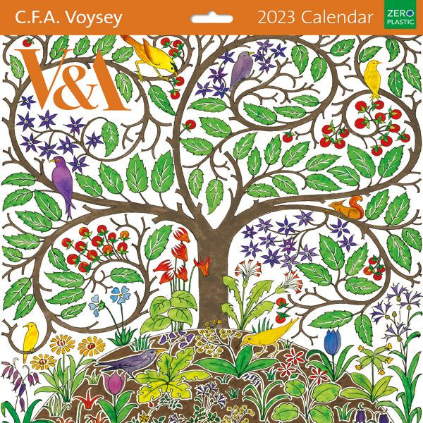 V&A Voysey 2023 Wall Calendar