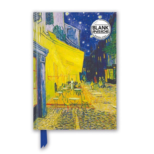 Van Gogh Café Terrace Foiled Notebook