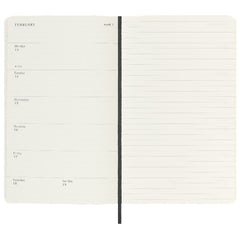 Moleskine 2023 Weekly Planner Large Softcover Black