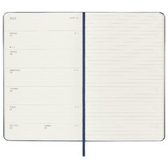 Moleskine 2023 Weekly Planner Large Hardcover Sapphire Blue